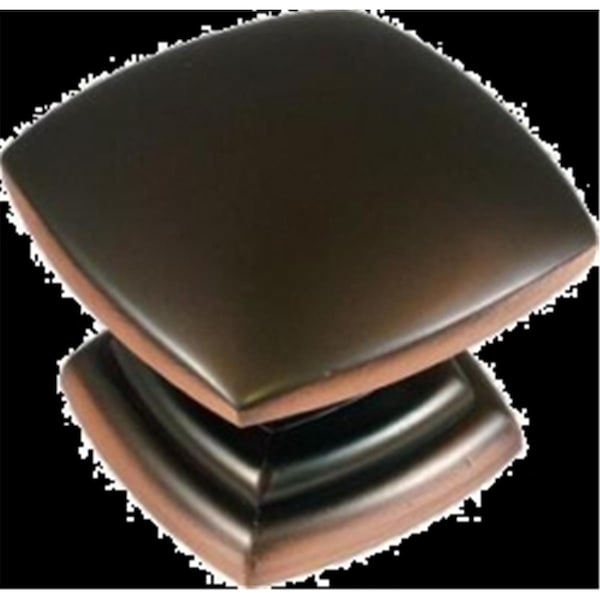 Belwith Products 1.5 in. Square Knob - Oil Rubbed Bronze BWP2163 OBH - main
